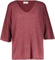 Glitter top Rood