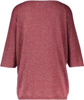 Glitter top Rood