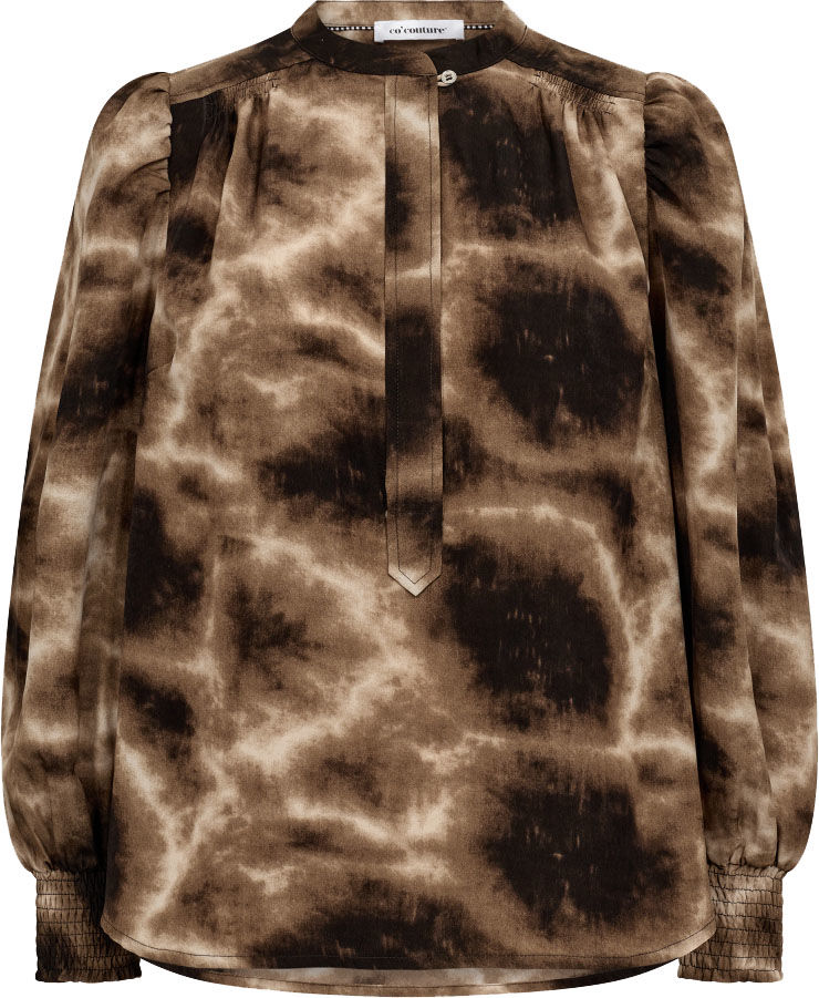 Co'couture Blouse Borneo Bruin Co'couture Blouse Borneo Bruin