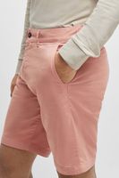 Chino-slim-Shorts Roze