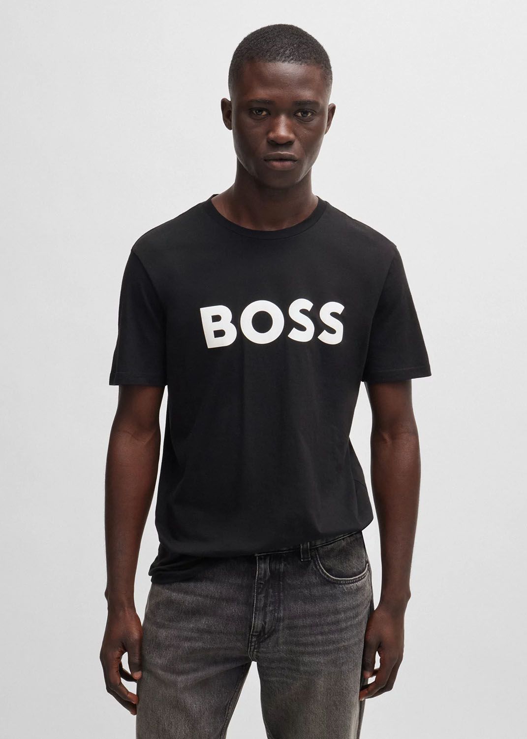 Boss Orange T-shirt Zwart