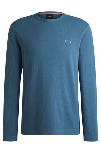 Boss Orange Sweater Tempesto Blauw