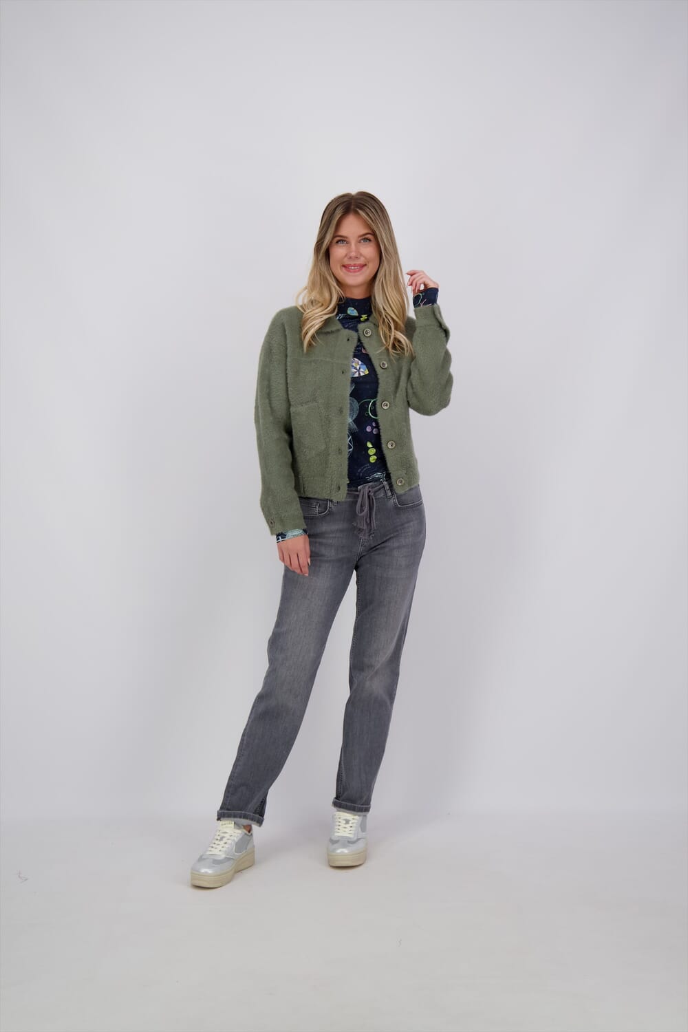 Rino & Pelle Vest Bubbly Groen  Rino & Pelle Vest Bubbly Groen
