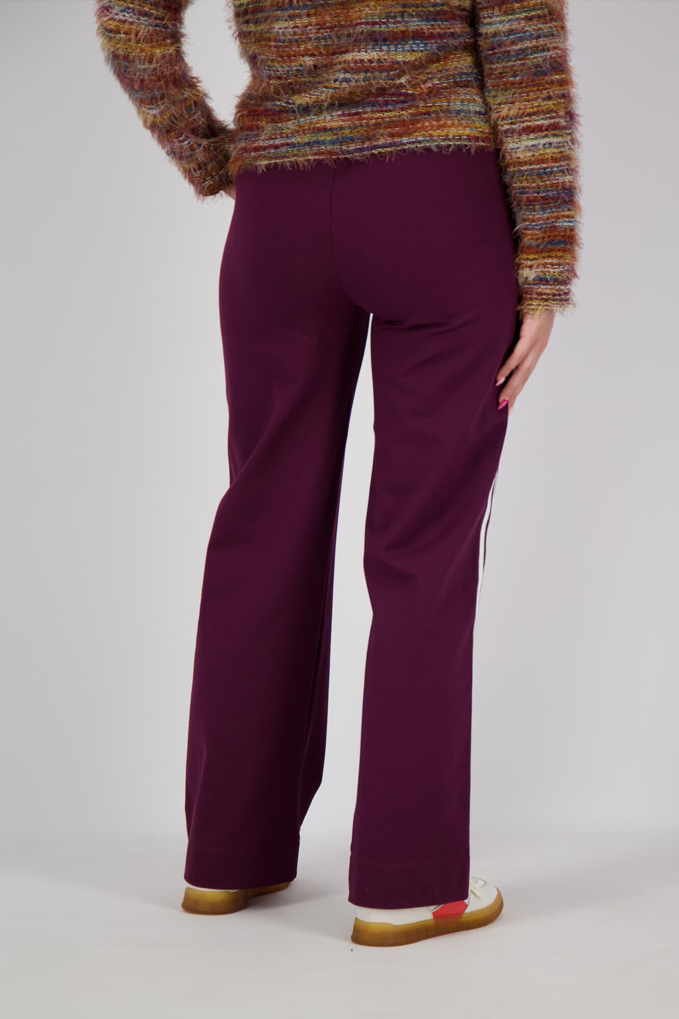 Enjoy Broek Bordeaux Rood Enjoy Broek Bordeaux Rood