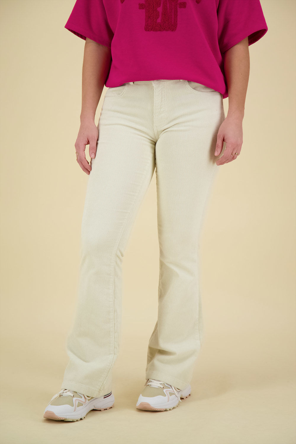 Para Mi Broek Jade Gebroken Wit Para Mi Broek Jade Gebroken Wit