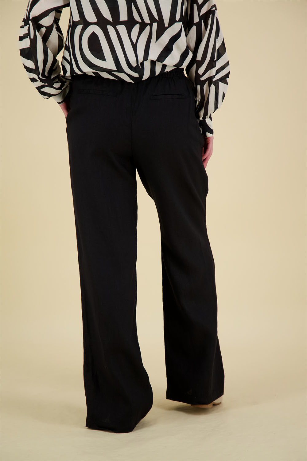 Opus Broek Marou Zwart Opus Broek Marou Zwart