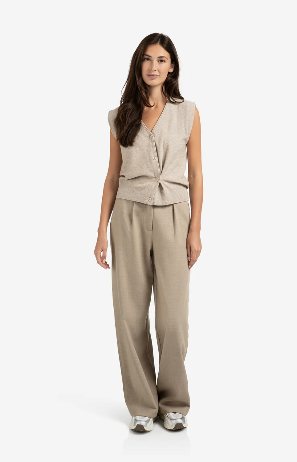 Yaya Broek Beige Yaya Broek Beige