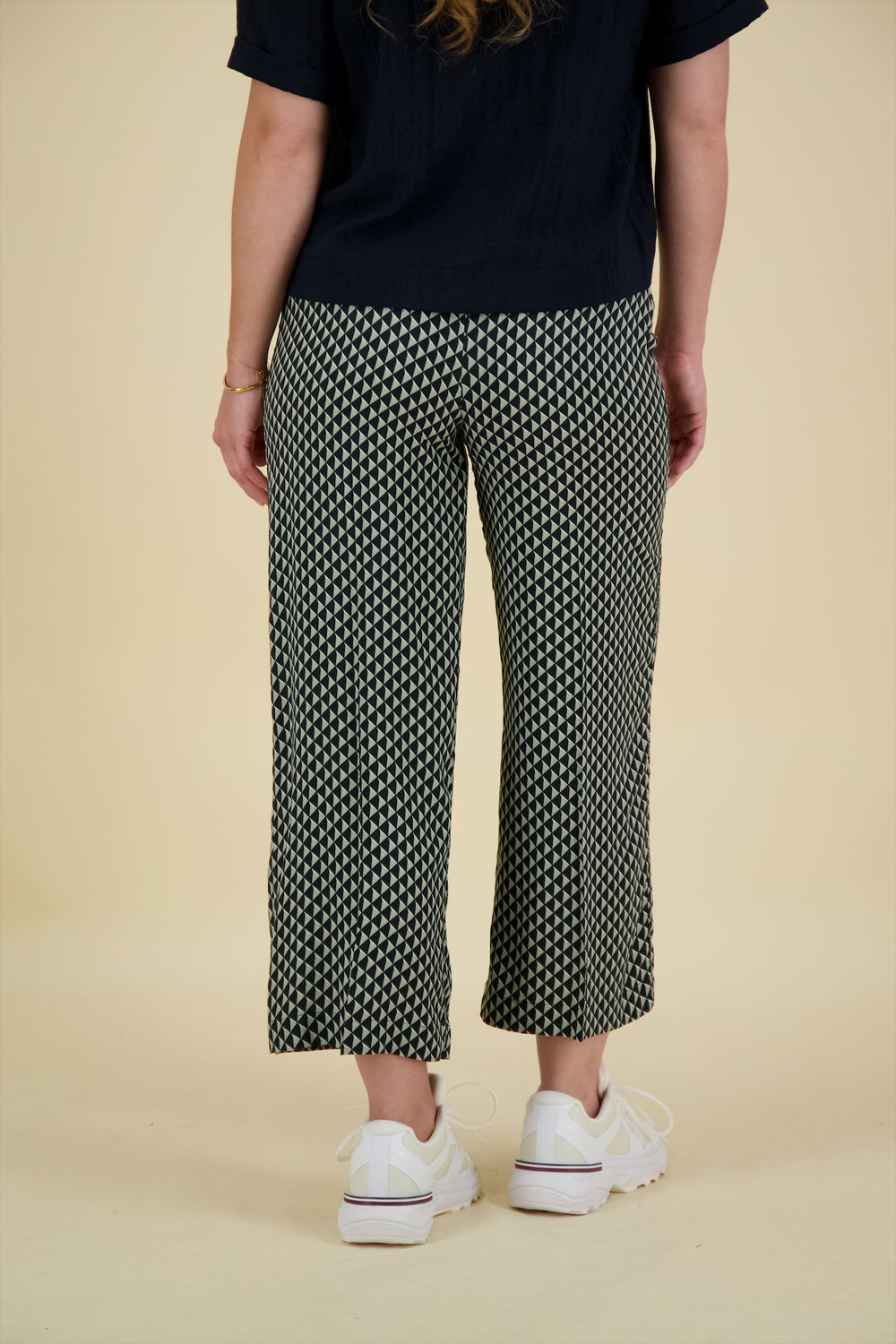 Opus Broek Misha Glazing Blauw Opus Broek Misha Glazing Blauw