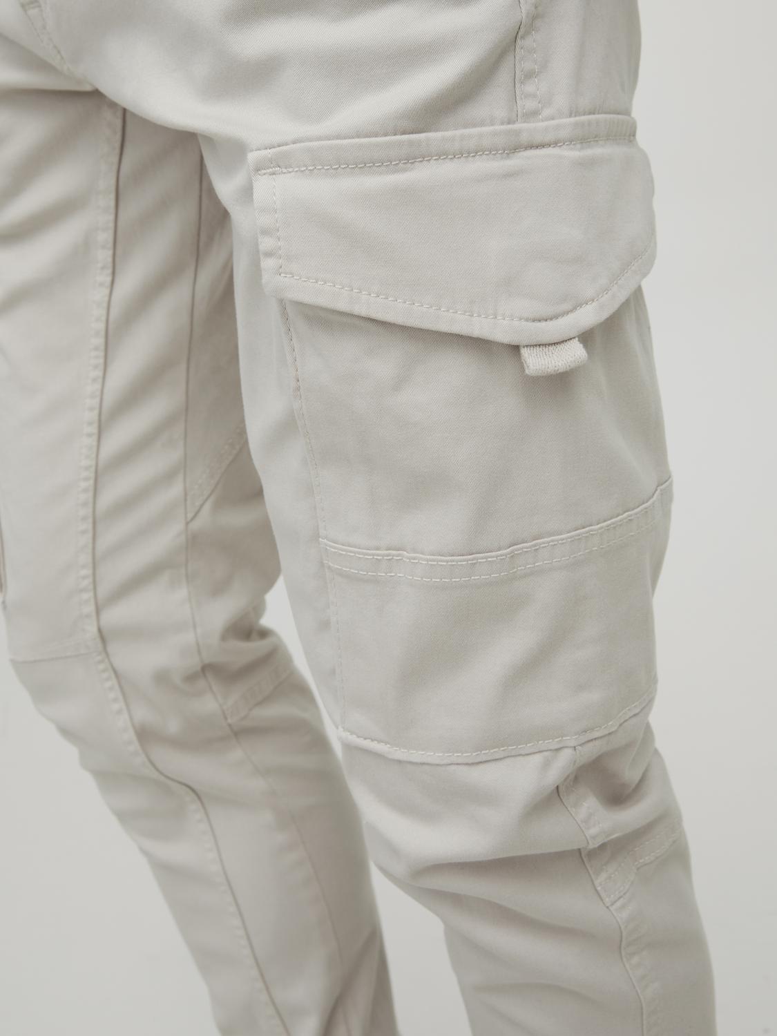 Jack & Jones Broek Paul Cargo Beige Jack & Jones Broek Paul Cargo Beige