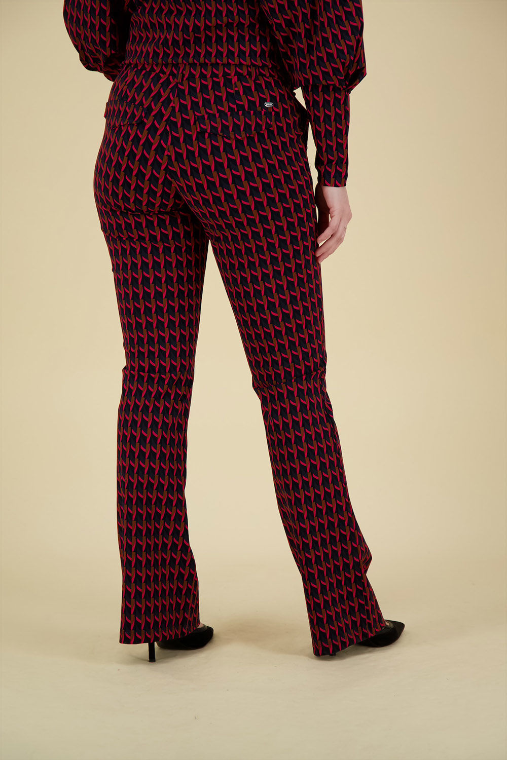 Lady Day Broek Poppy Rood Lady Day Broek Poppy Rood