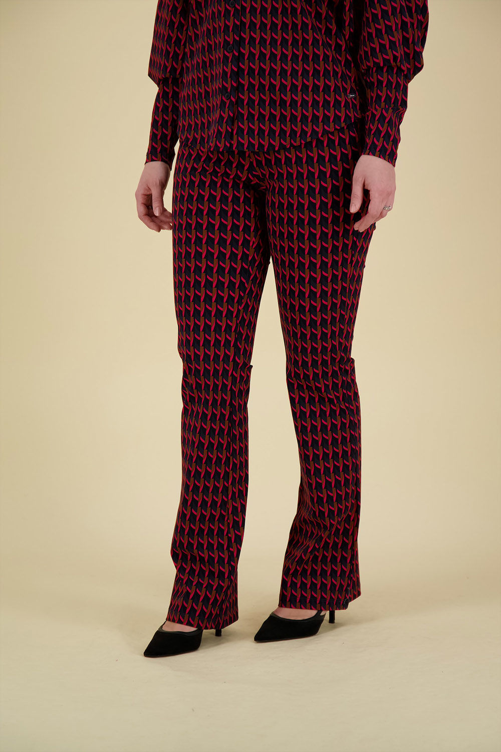 Lady Day Broek Poppy Rood Lady Day Broek Poppy Rood