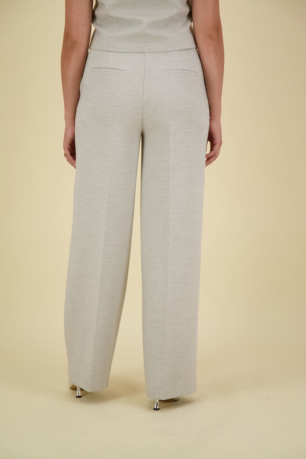 Selected Femme Broek Rita Paxa Beige Selected Femme Broek Rita Paxa Beige