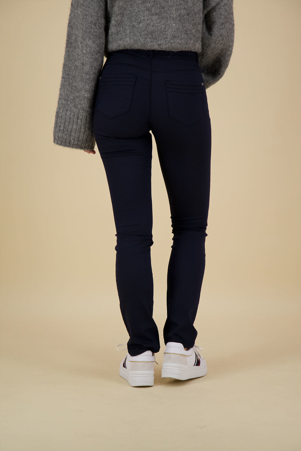 Enjoy Broek 5-Pocket Superstretch Lang Donkerblauw Enjoy Broek 5-Pocket Superstretch Lang Donkerblauw