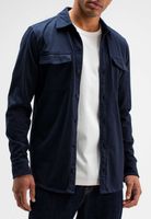 Overhemd Finn Pocket Blauw