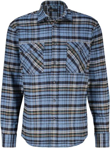 Butcher Of Blue Overshirt Cillian Check Blauw