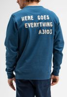 Sweater Army Goes Crew Blauw