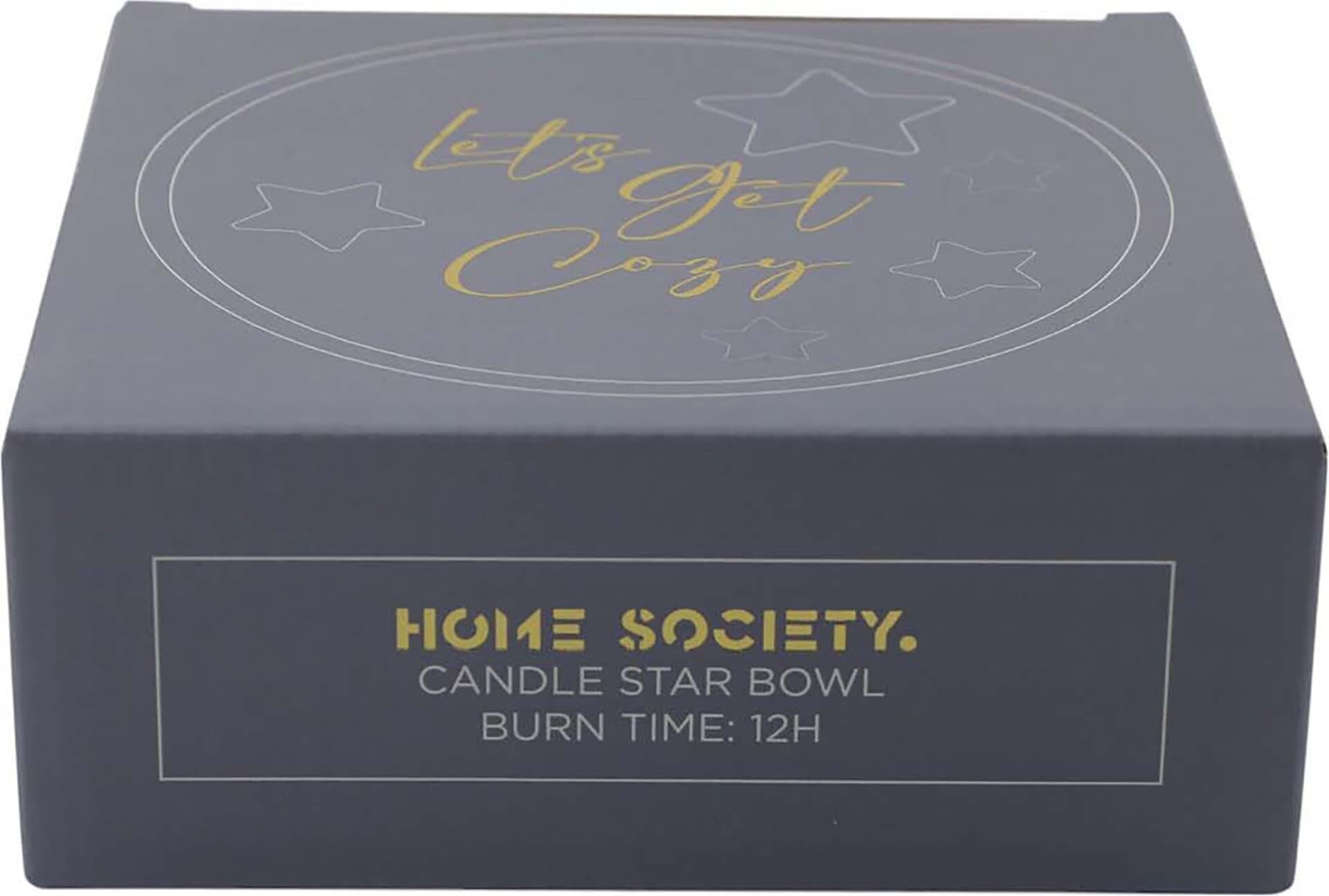 Bomont Collection Candle Star Bowl Grijs Bomont Collection Candle Star Bowl Grijs