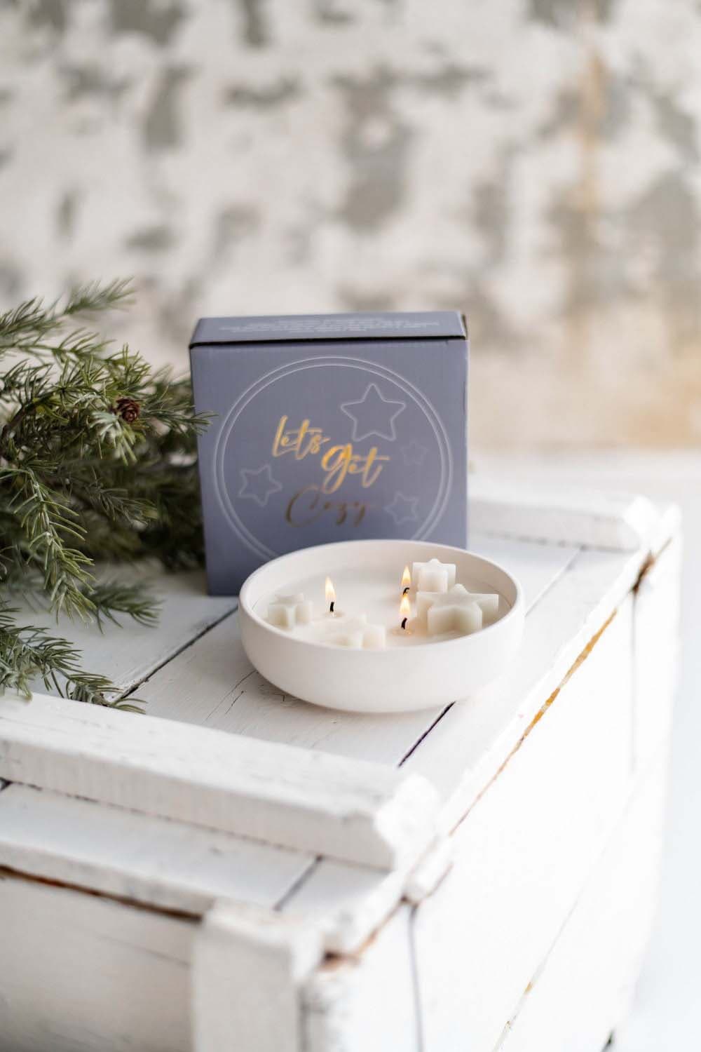Bomont Collection Candle Star Bowl Grijs Bomont Collection Candle Star Bowl Grijs