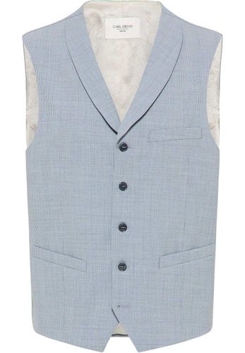 Carl Gross Gilet Weste CG Warren Blauw