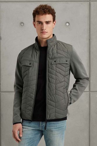 Cast Iron Bomber jacket interlock Groen