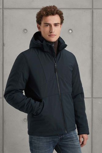 Cast Iron Short jacket Softshell Superbolt Blauw