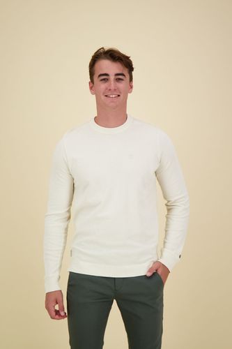 Cast Iron Long sleeve r-neck regular fit pop Grijs