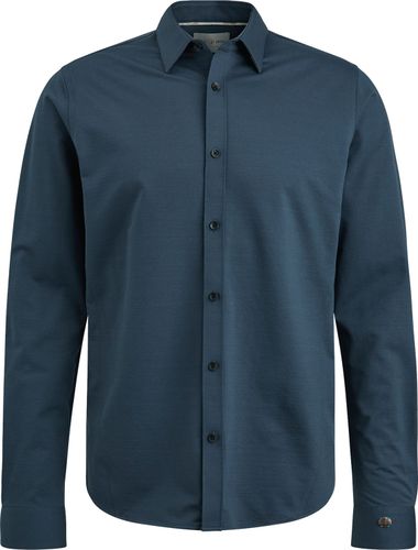 Cast Iron Long Sleeve Shirt Twill Jersey 2 t Blauw