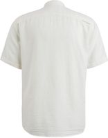 Short Sleeve Shirt Cotton linen tw Wit