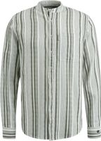 Long Sleeve Shirt Structure Stripe Groen