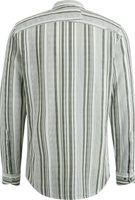 Long Sleeve Shirt Structure Stripe Groen