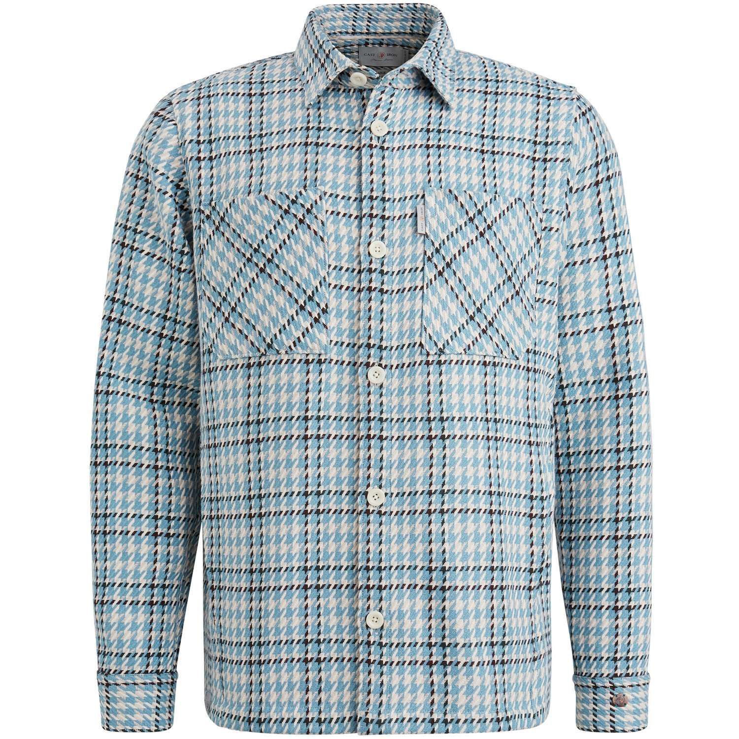 Cast Iron Overshirt Blauw