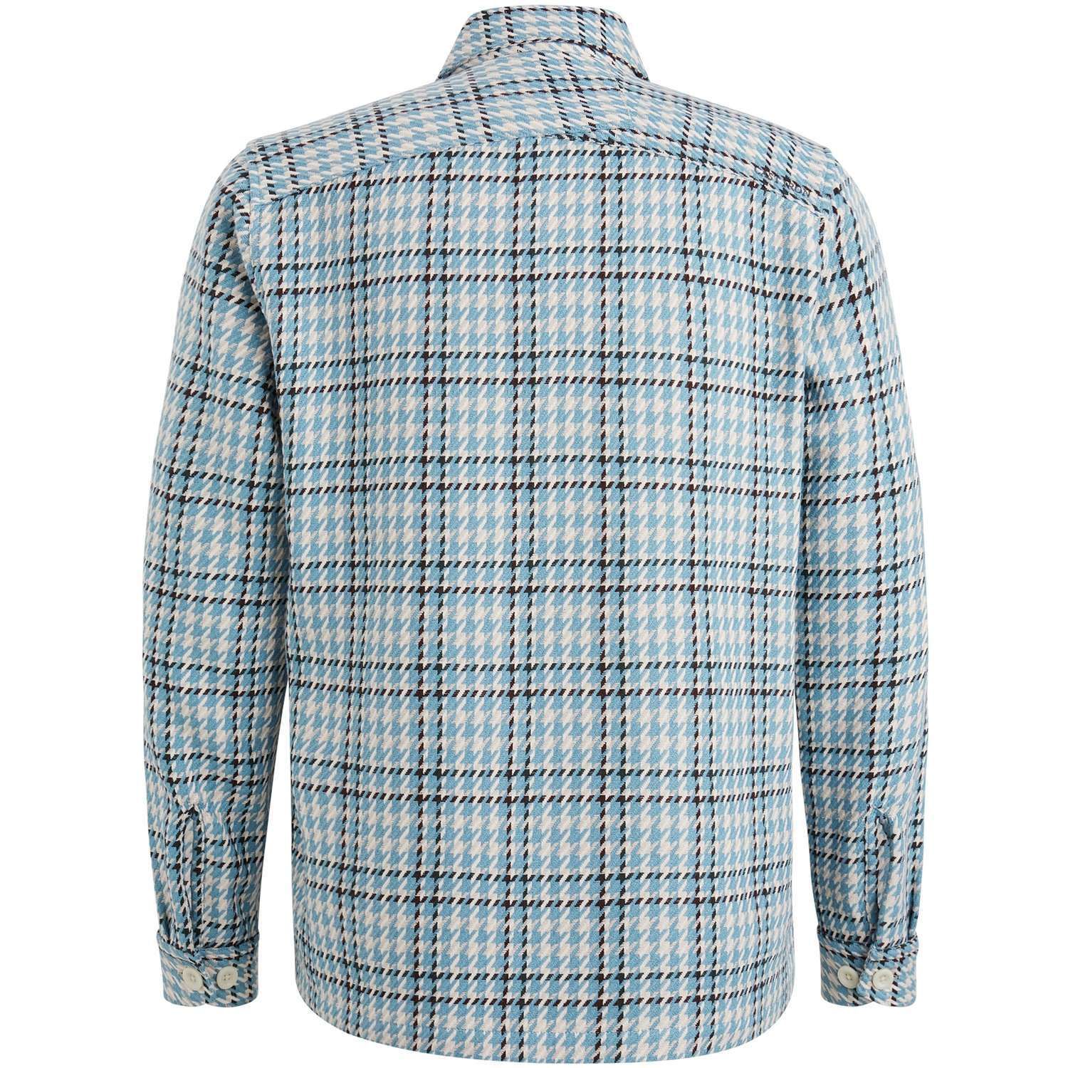 Cast Iron Overshirt Blauw