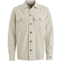 Long Sleeve Shirt Solid Ribcord Grijs