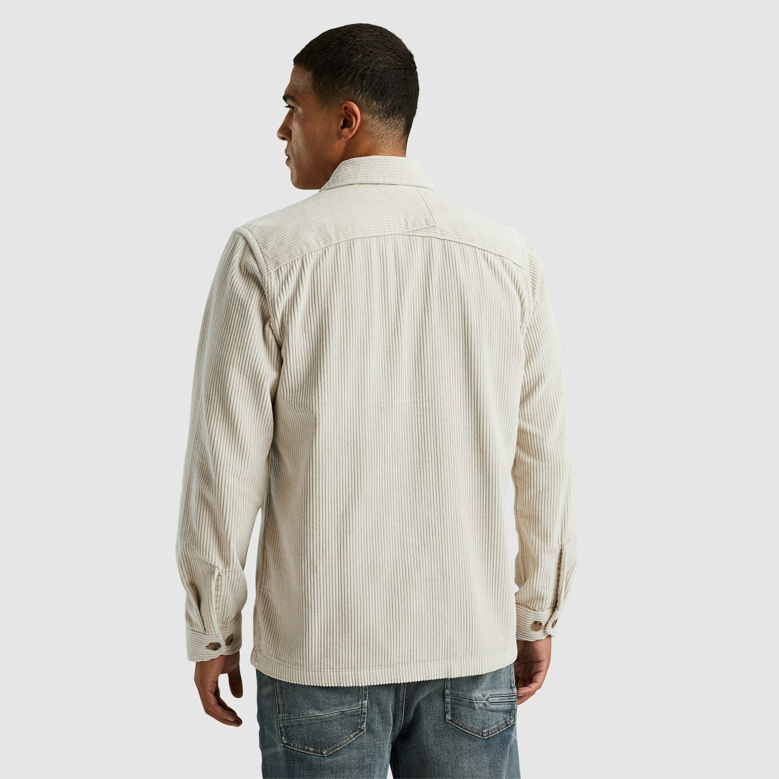 Cast Iron Overshirt Grijs