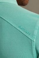 Short sleeve polo cotton gd pique Blauw