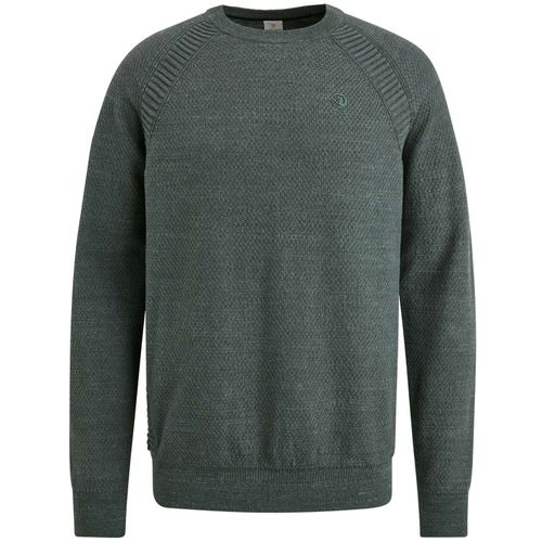 Cast Iron Crewneck cotton heather plated ble Grijs