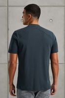 Short sleeve r-neck regular fit in Blauw