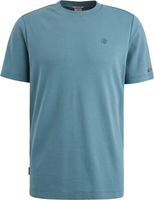 T-shirt Interlock Blauw