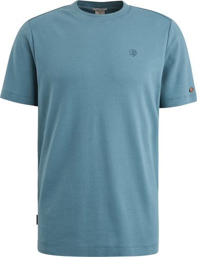 Cast Iron T-shirt Interlock Blauw