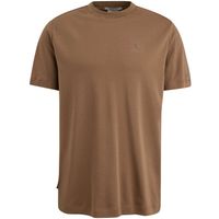 Short sleeve r-neck regular fit in Bruin