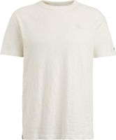 Short sleeve r-neck organic cotton Wit