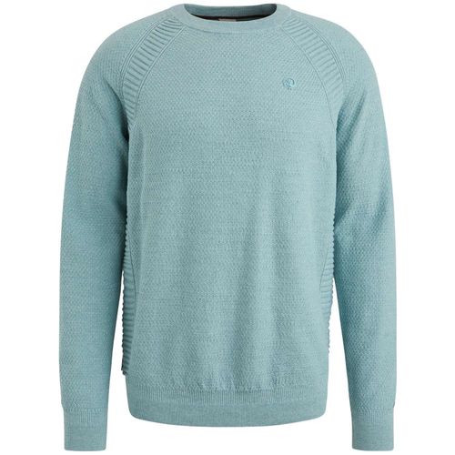 Cast Iron Crewneck cotton heather plated ble Blauw