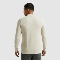 Mock neck fine boucle Grijs