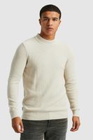 Mock neck fine boucle Grijs