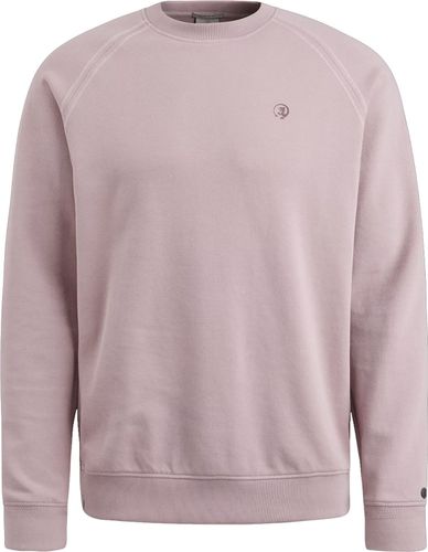 Cast Iron Long sleeve r-neck twill Paars
