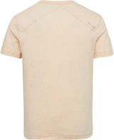 Short sleeve r-neck cotton slub Oranje