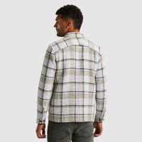 Long Sleeve Shirt YD Dobby Check R Grijs