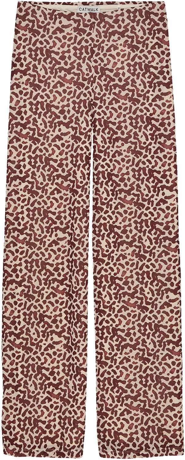 Catwalk Junkie Broek Wild Things Bruin