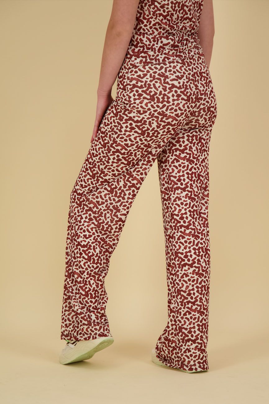 Catwalk Junkie Broek Wild Things Bruin