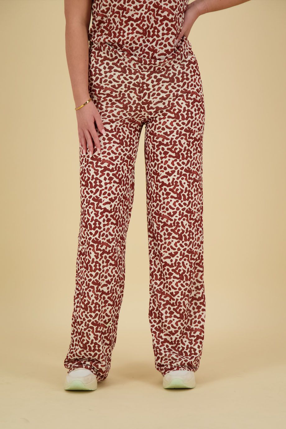 Catwalk Junkie Broek Wild Things Bruin